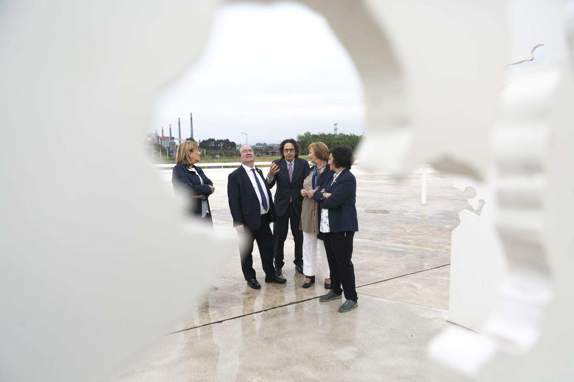 El Ministro de Cultura, Miquel Iceta, visita el Centro Niemeyer