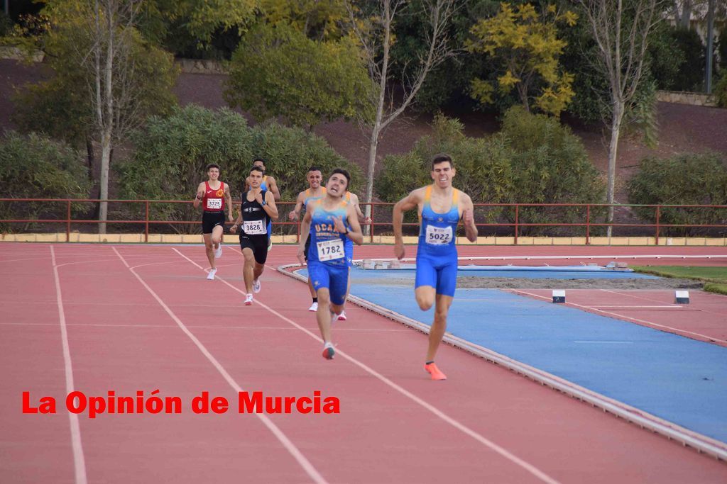 Regional absoluto y sub-23 de atletismo en Lorca