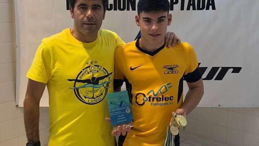 El coruñés Jacobo Garrido, mejor nadador del Trofeo Mareastur