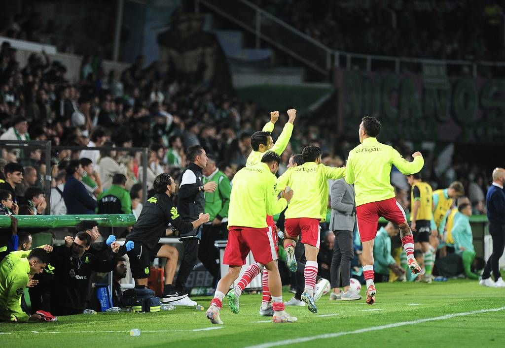 El triunfo del FC Cartagena en Santander, en imágenes