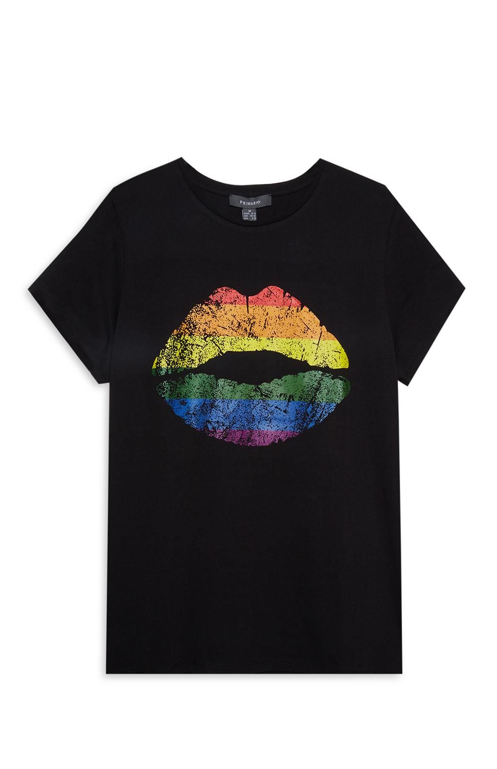 Camiseta beso, de Primark