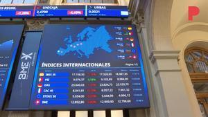 El petróleo desata otra jornada negra en las Bolsas tras el aviso de Jameneí sobre Ormuz