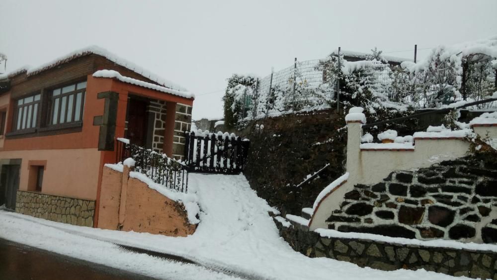 Ola de frío y nieve en Asturias
