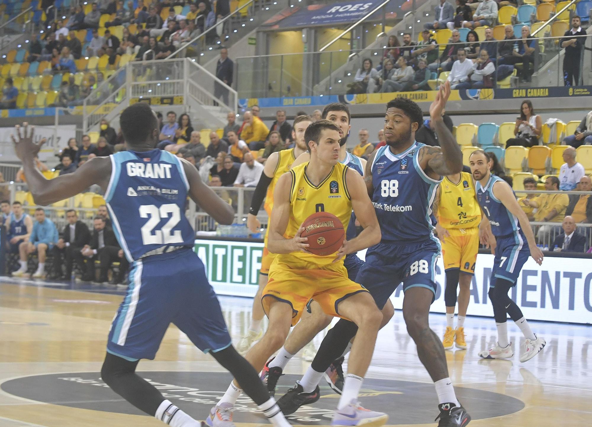 Baloncesto: CB Gran Canaria - Türk Telekom