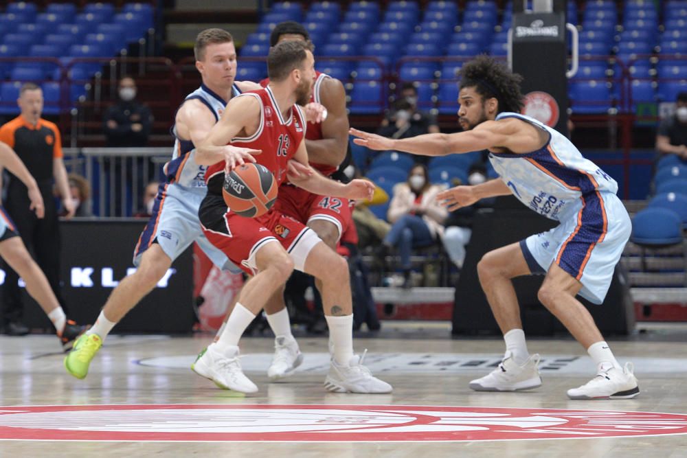 Armani Milan - Valencia Basket, en imágenes