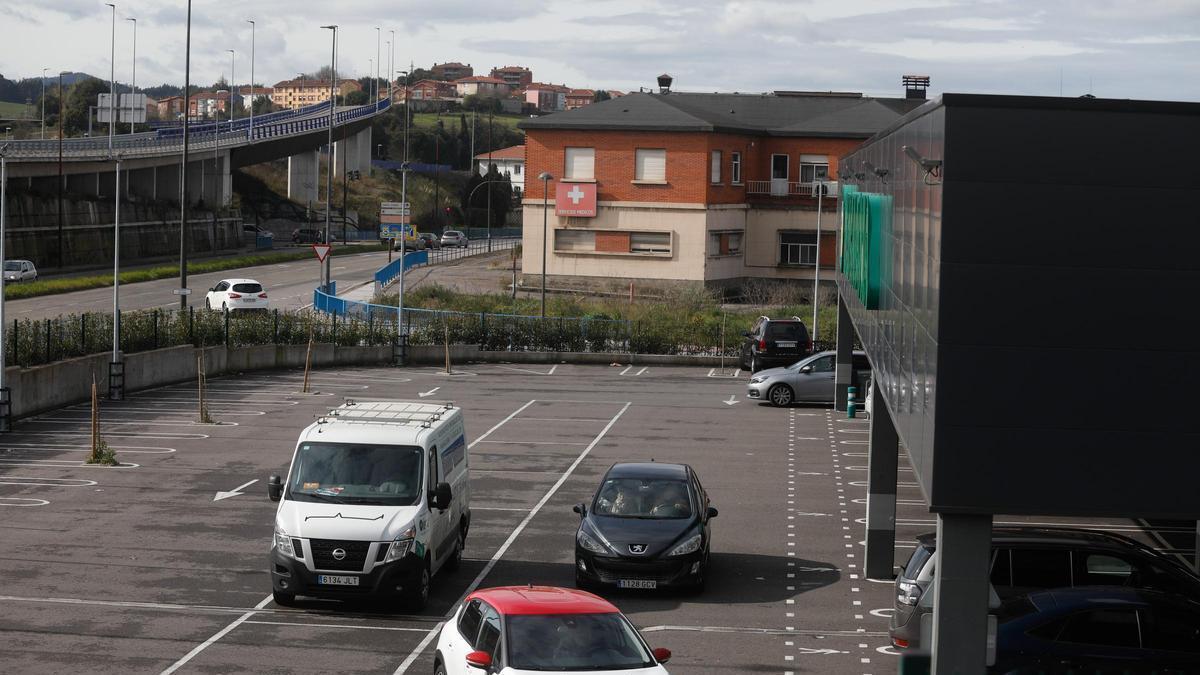 El barrio de Garajes, donde se encuentra el Mercadona.