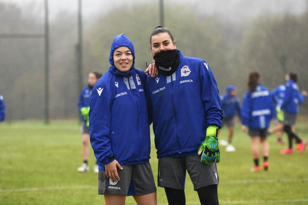 Entrenamiento del Deportivo Abanca