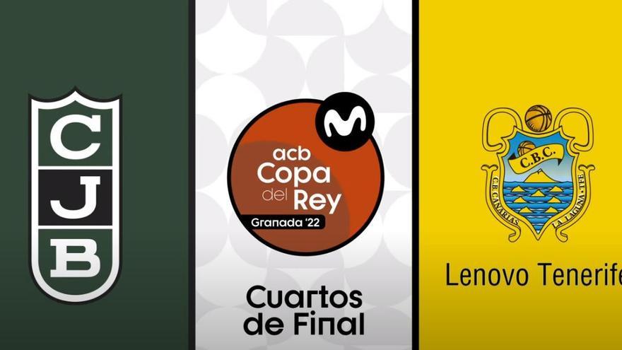 Resumen del partido de Copa del Rey entre Joventut y Lenovo Tenerife