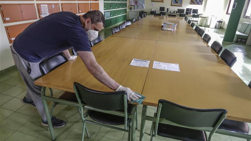 Solo podrán volver a las aulas los alumnos de 4º de ESO y 2º de Bachillerato y de FP