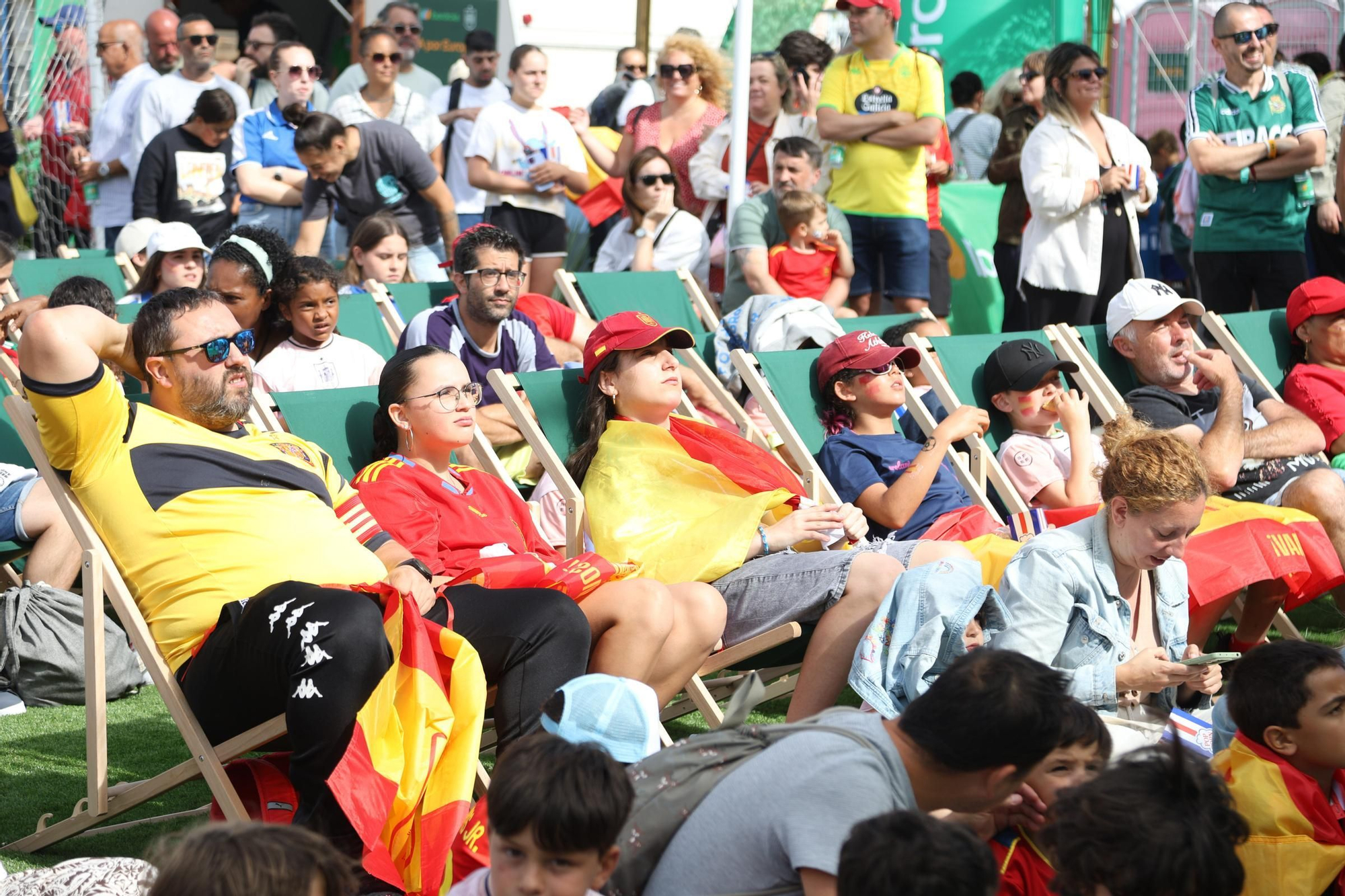 Eurocopa femenina: 'fan zone' en la explanada de Riazor para seguir el España - Bélgica