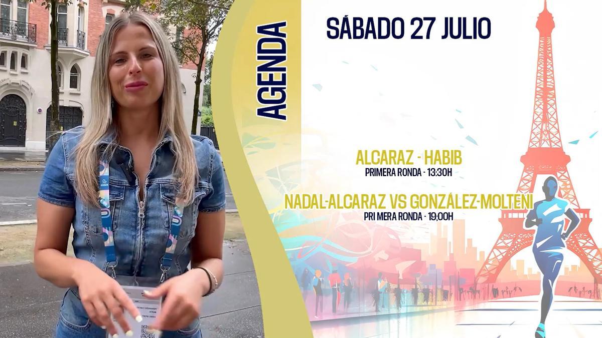 Agenda olímpica española del 27 de julio.