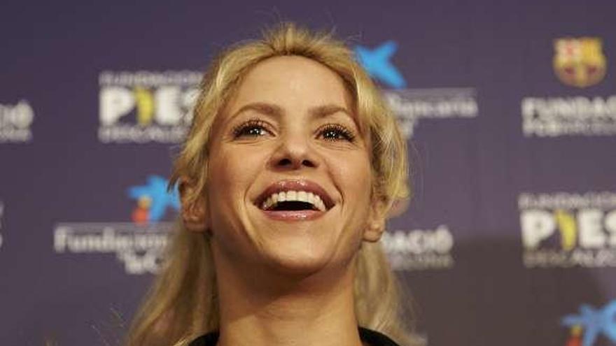 La cantante Shakira.