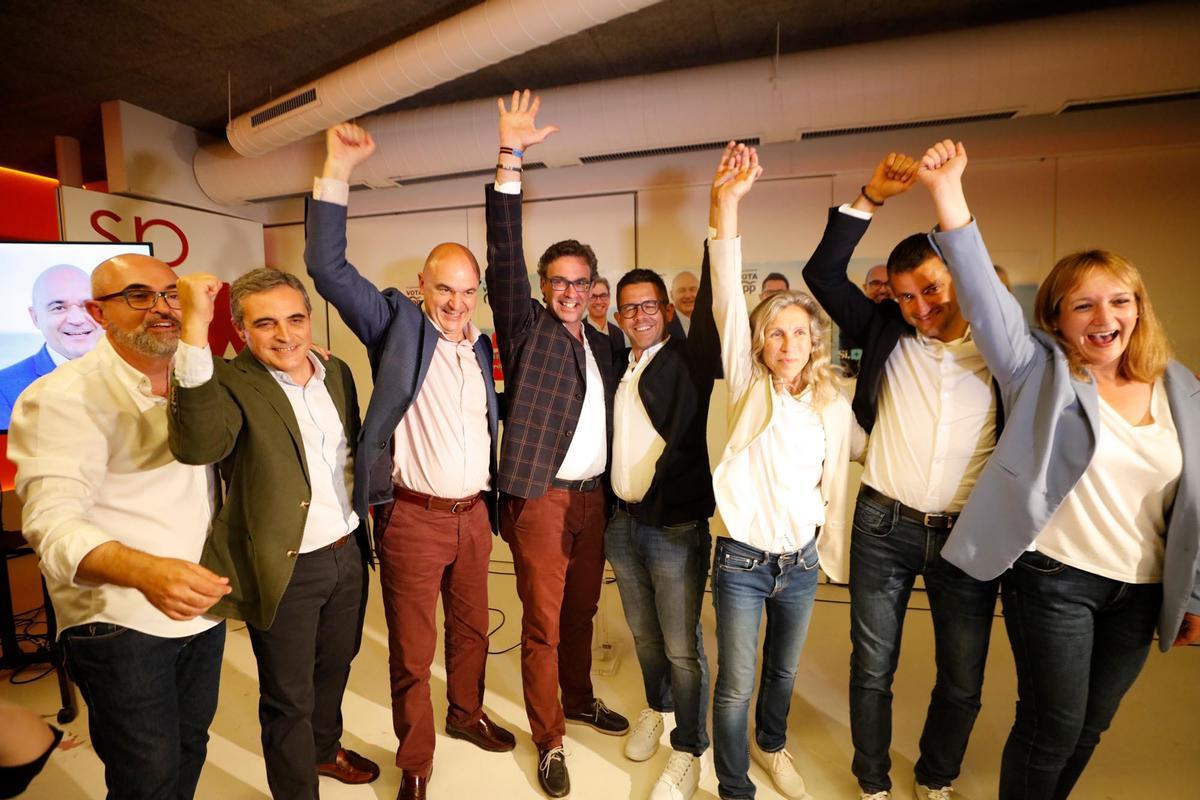 El PP celebra su triunfo en las elecciones municipales y autonómicas de Ibiza
