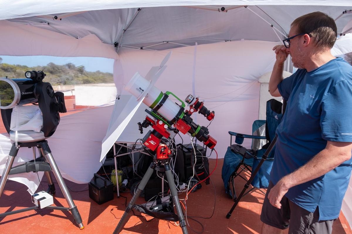 Ses Salines se prepara para el eclipse del siglo en Mallorca Ses Salines se prepara para el eclipse del siglo en Mallorca