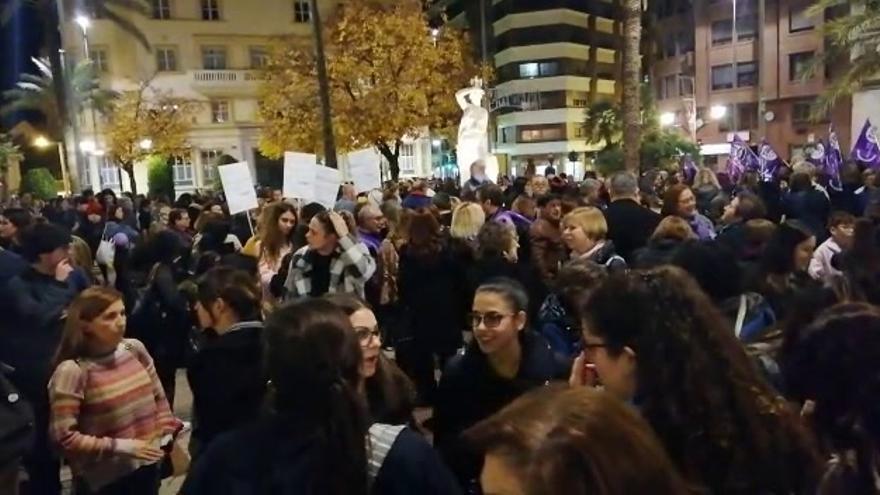 Marcha contra la violencia de género