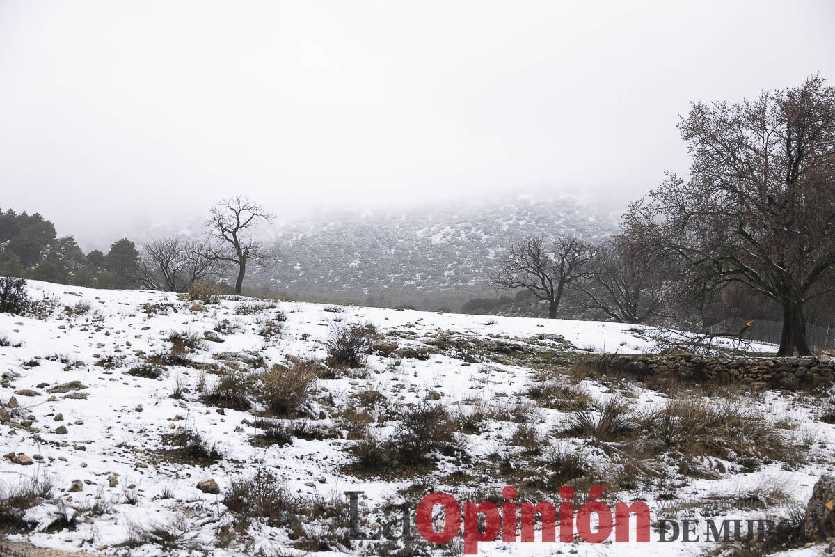 Así se está viviendo la última nevada en las proximidades de Revolcadores en Moratalla Así se está viviendo la última nevada en las proximidades de Revolcadores en Moratalla