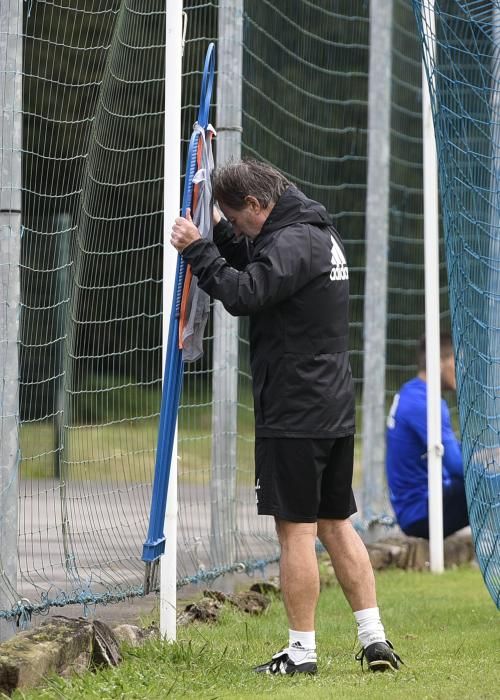 Entrenamiento del Oviedo