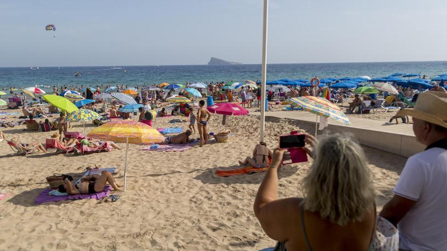 Benidorm cierra octubre con una caída de cinco puntos en las cifras de ocupación