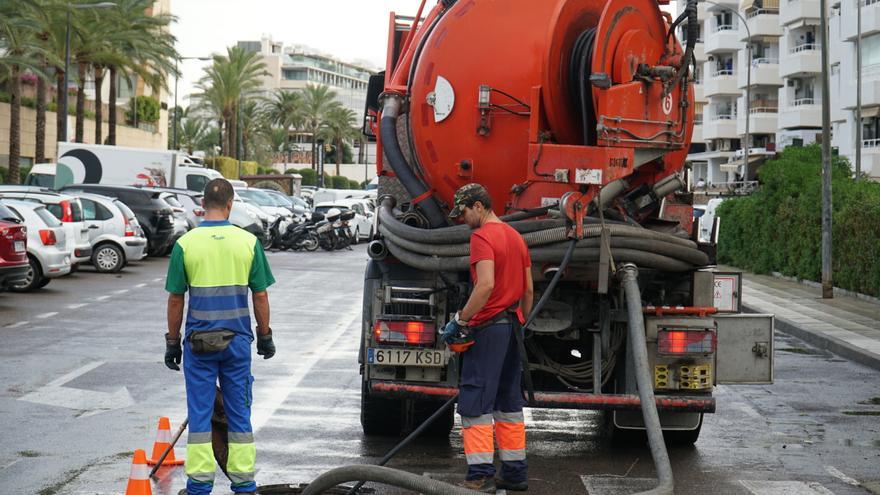 El Ayuntamiento de Ibiza reduce el servicio de limpieza en la periferia para reforzarlo en el centro