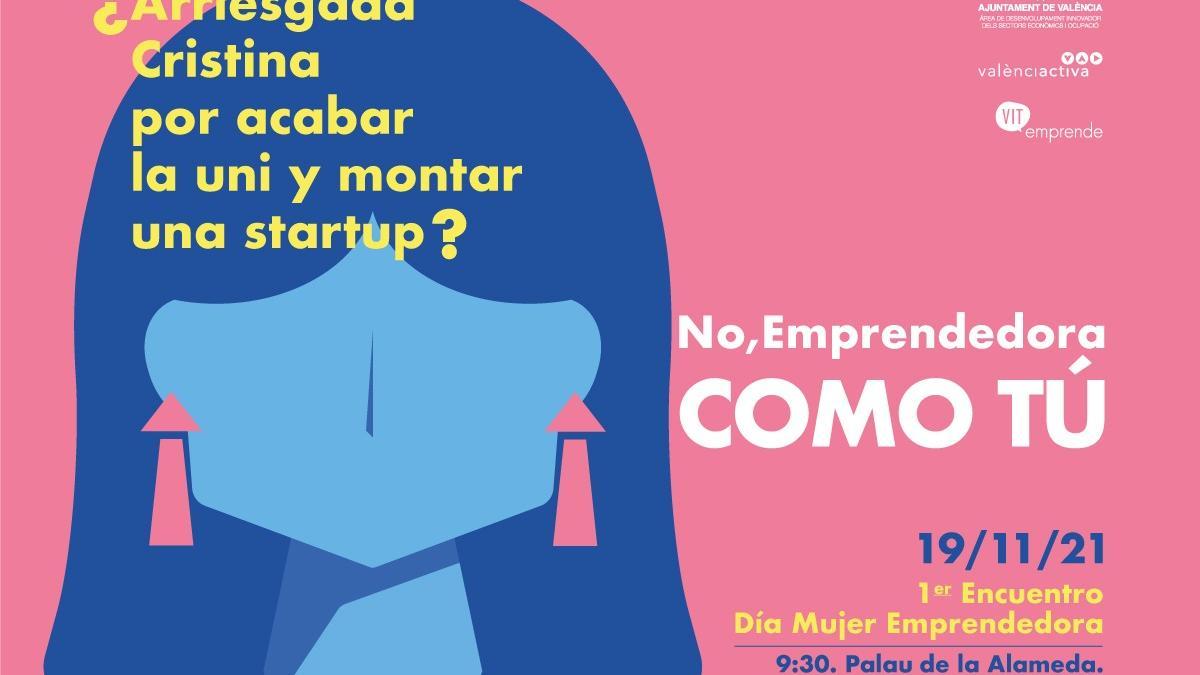 València Activa, organiza un encuentro con motivo del Día Internacional de la Mujer Emprendedora, que se celebra el próximo 19 de noviembre.