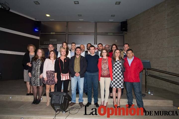 Presentación candidatura PSOE Cehegín