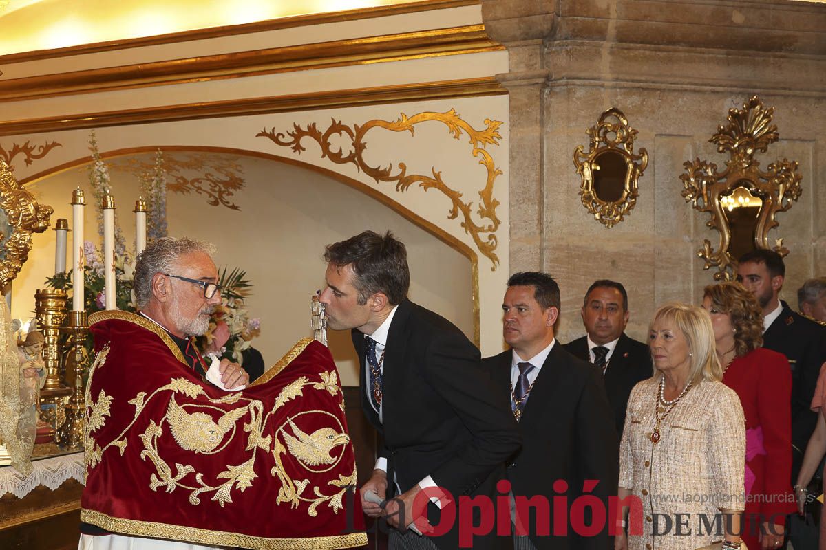 Fiestas de Caravaca: Procesión de regreso a la Basílica