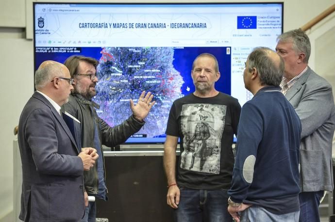 11/01/2018 LAS PALMAS DE GRAN CANARIA. Presentación Carta Arqueológica de Gran Canaria en el Cabildo. FOTO: J. PÉREZ CURBELO