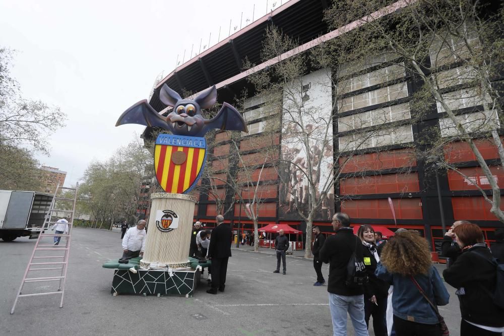 La afición en la celebración del Centenario