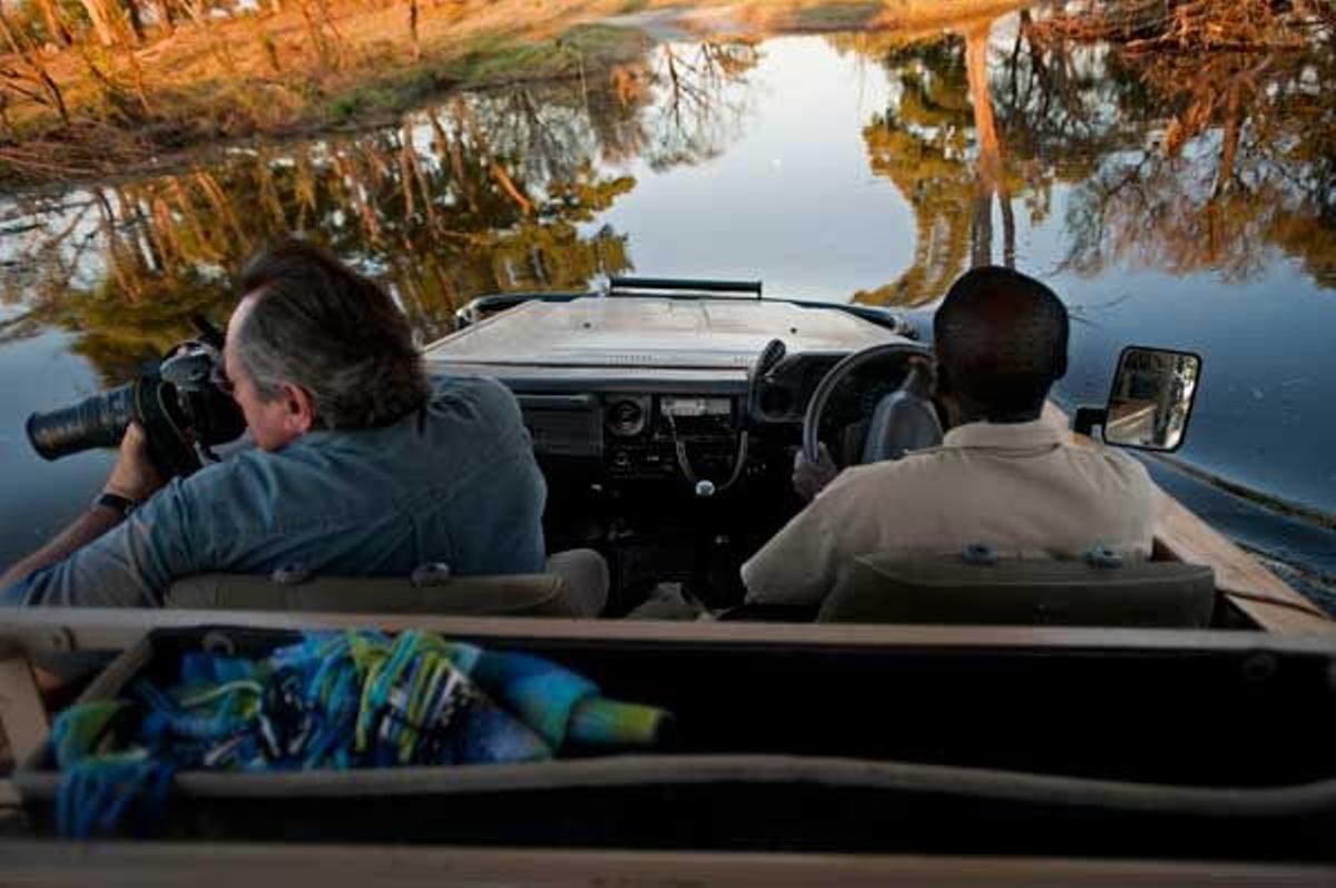 Excursión guiada por el delta del Okavango.