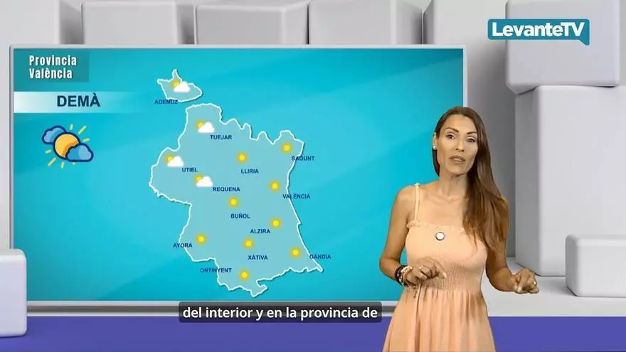 El calor extremo regresa a València con máximas de hasta 37 grados este miércoles