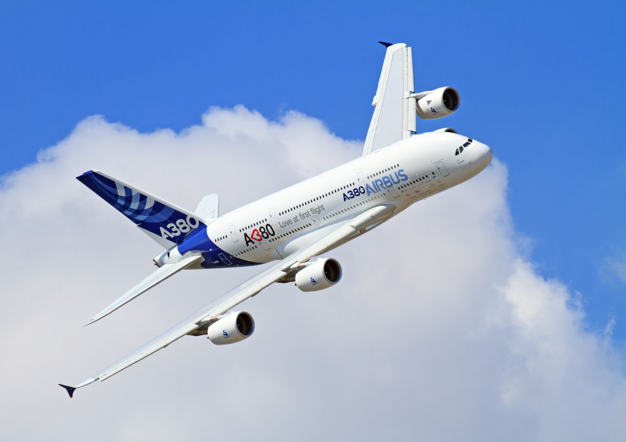 La capacidad del Airbus A380 depende de la distribución de los asientos.