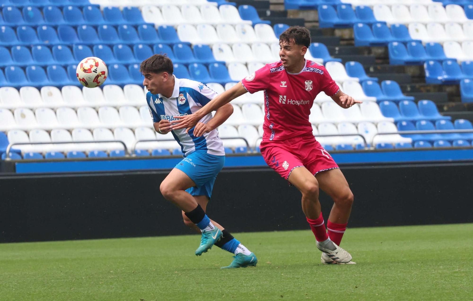 Copa de Campeones Juvenil: Deportivo 2 - 1 Ponferrada