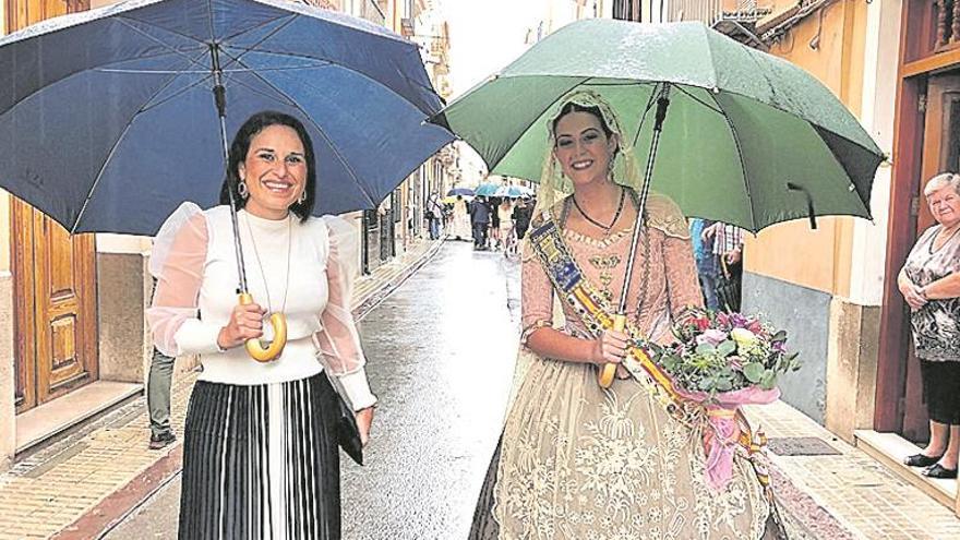 Almassora rinde homenaje a su patrona con permiso de la lluvia