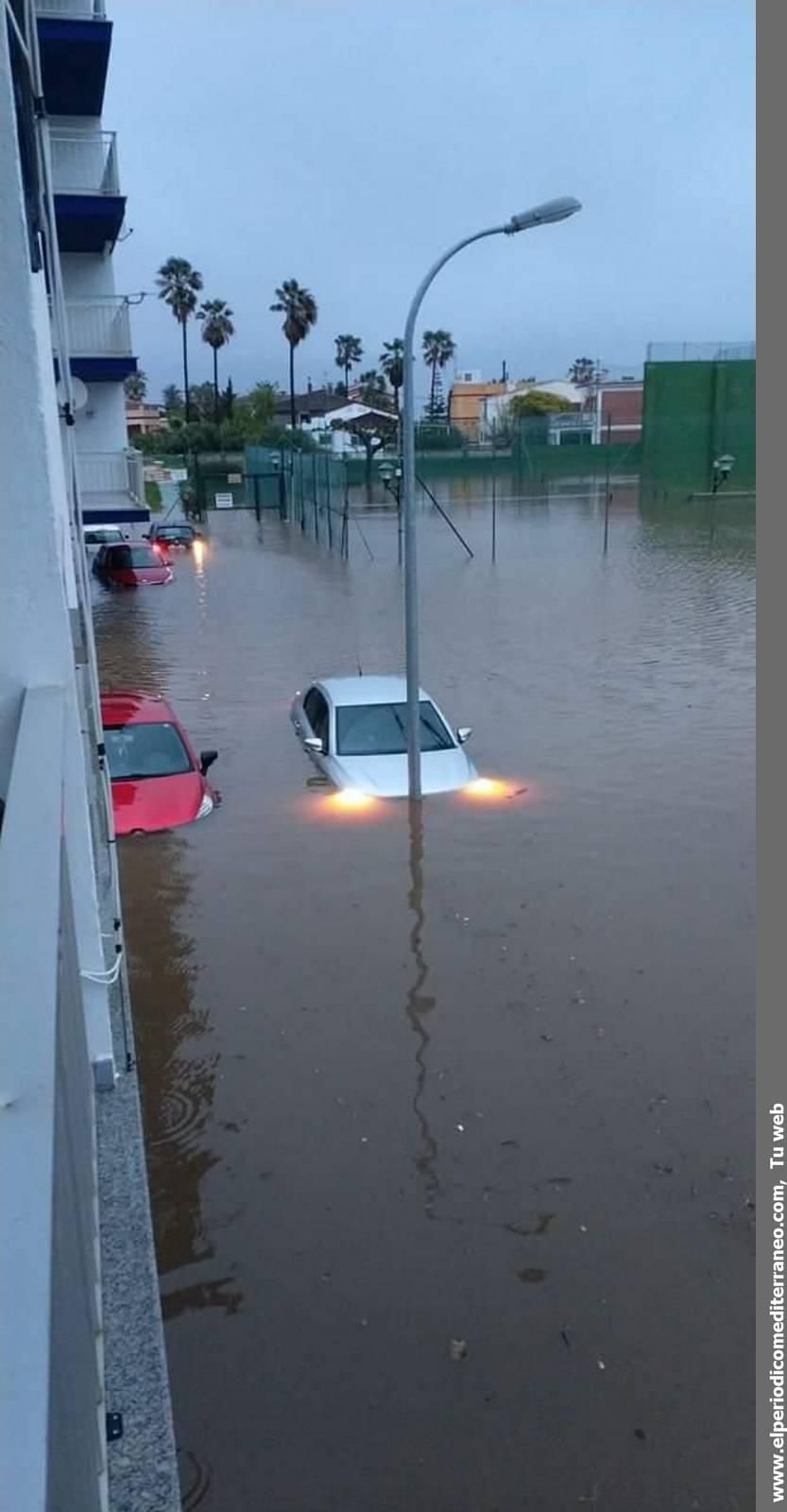 La imágenes más impactantes de la lluvia en Castellón