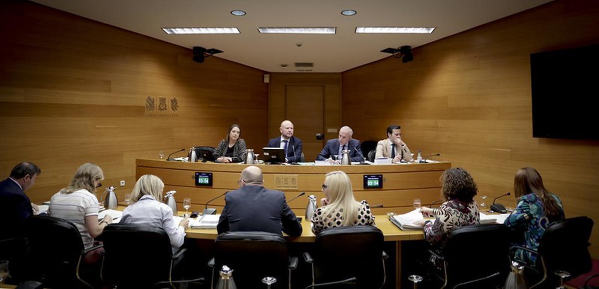 Debate en la Comisión de Hacienda, este miércoles.