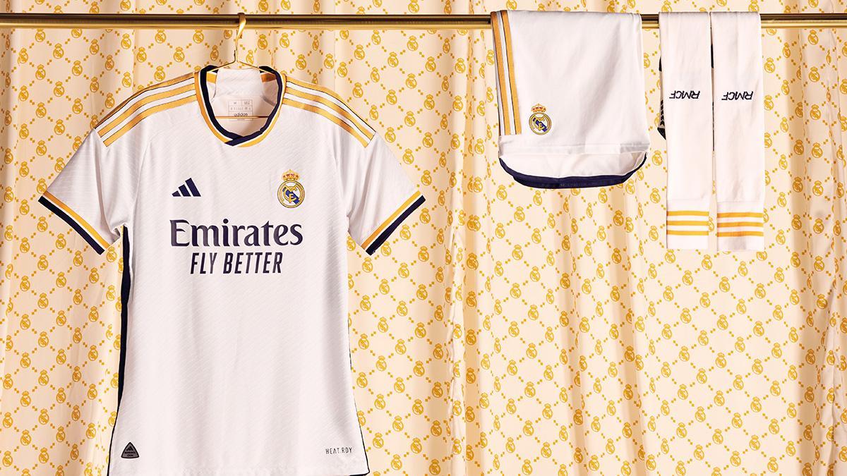 Adidas y el Real Madrid lanzan su nueva camiseta para la temporada 23/24