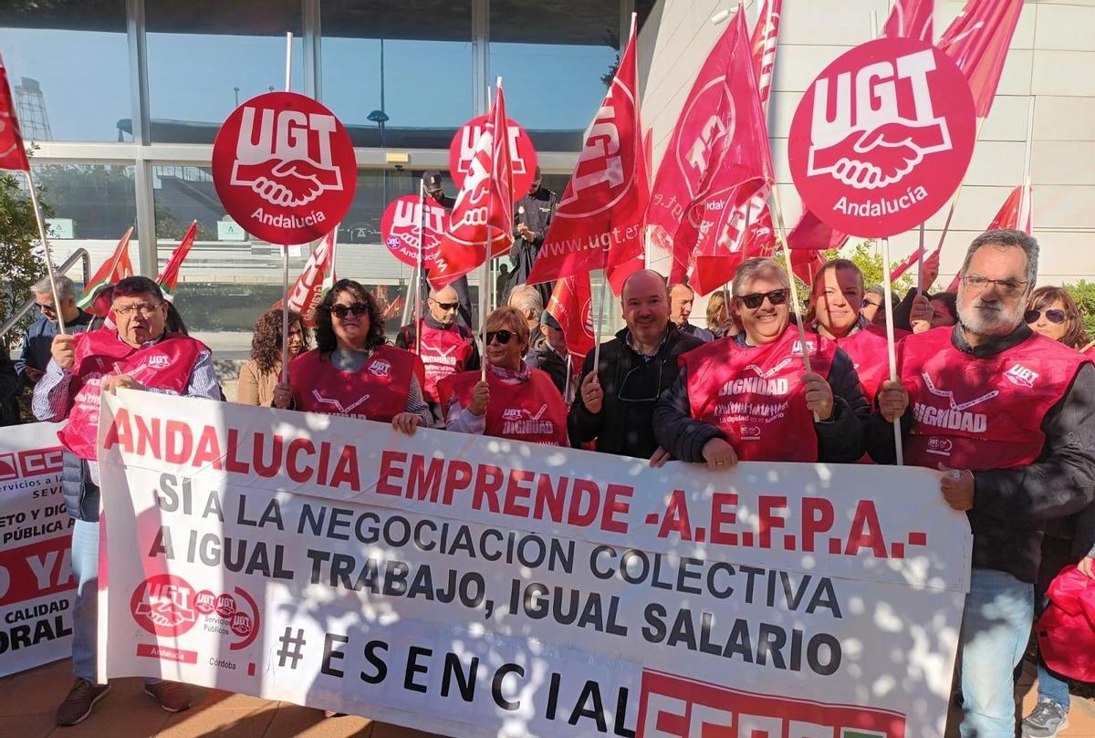 UGT Servicios Públicos, clave en la negociación del nuevo convenio de Andalucía Emprende.