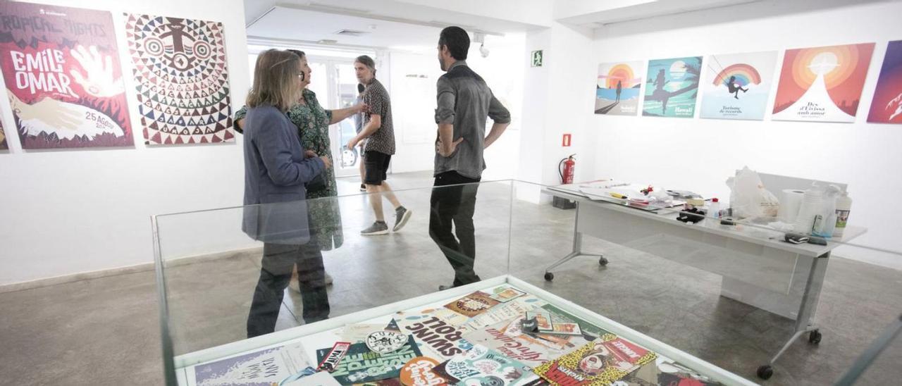 Imagen de la exposició de los diseñadores Marcos Torres y Ricard Bofill en Sa Nostra Sala. | V. MARÍ