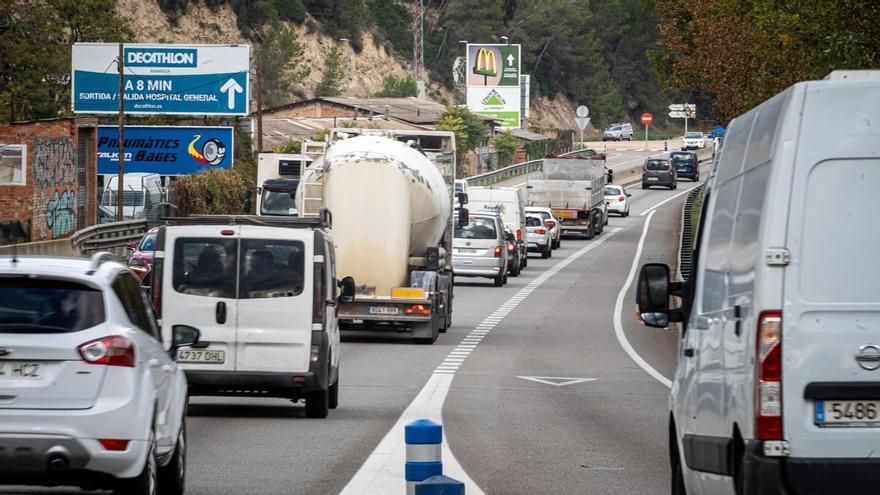 Territori calcula que la futura autopista sense barreres hi portarà 13.000 vehicles que restarà de la C-55