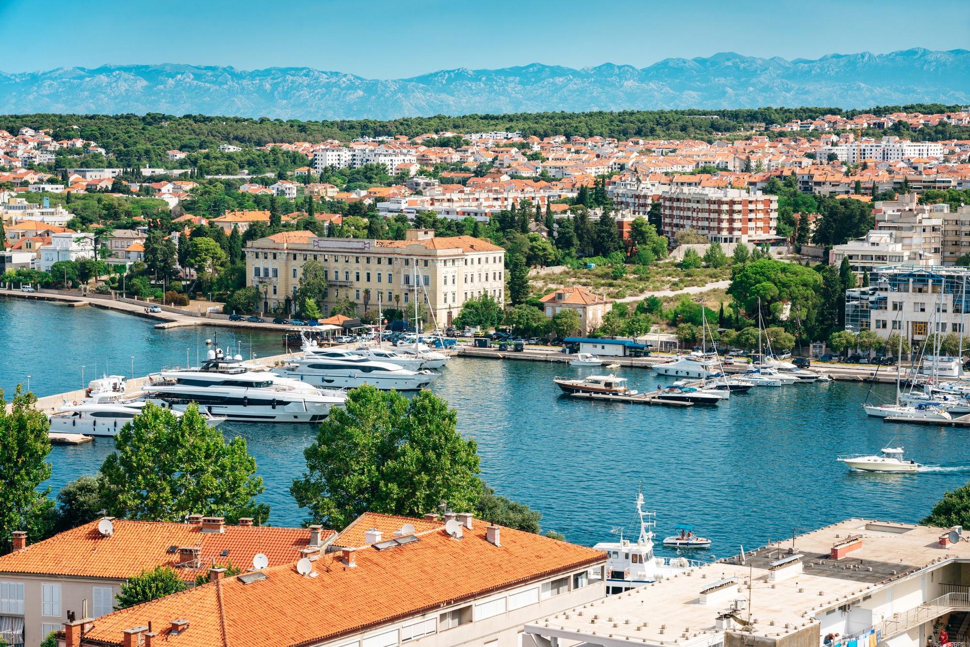 Panorámica de Zadar, en Croacia