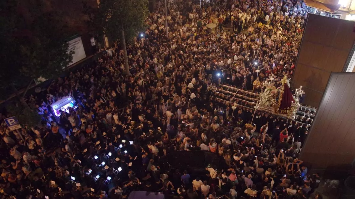 Domingo de Pasión: buen tiempo, traslados y mucha gente