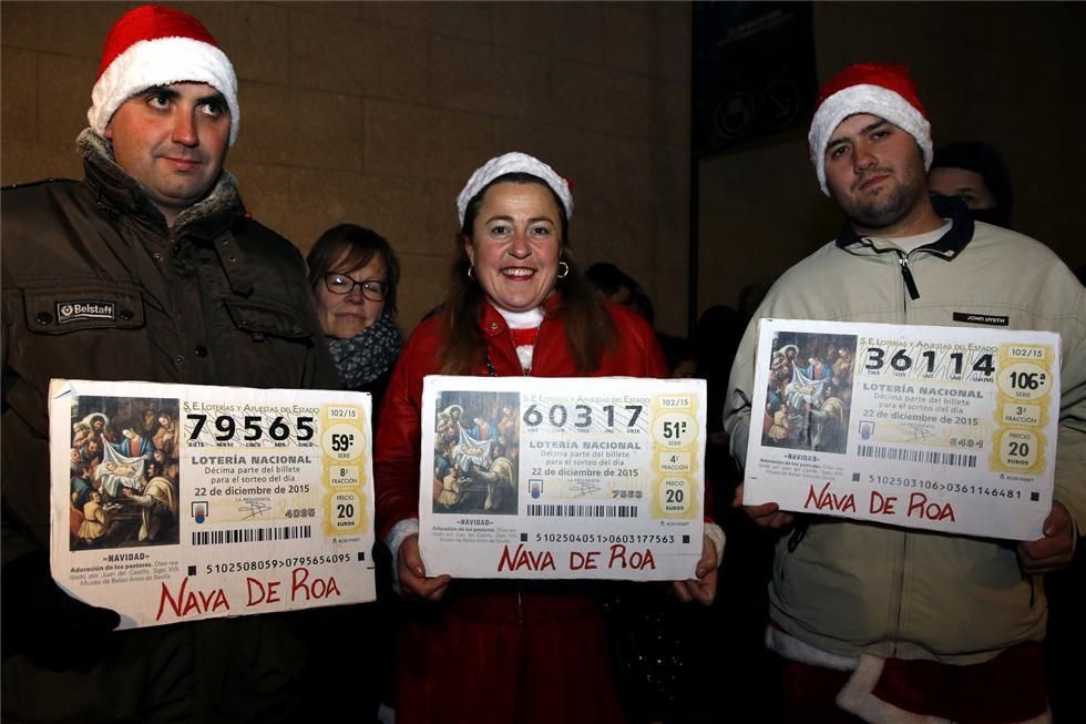 Las imágenes del sorteo de la Lotería de la Navidad