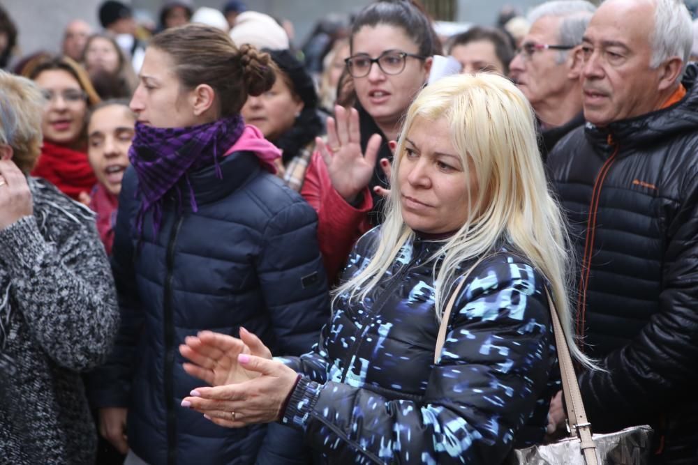 Manifestació per la nena morta de Blanes