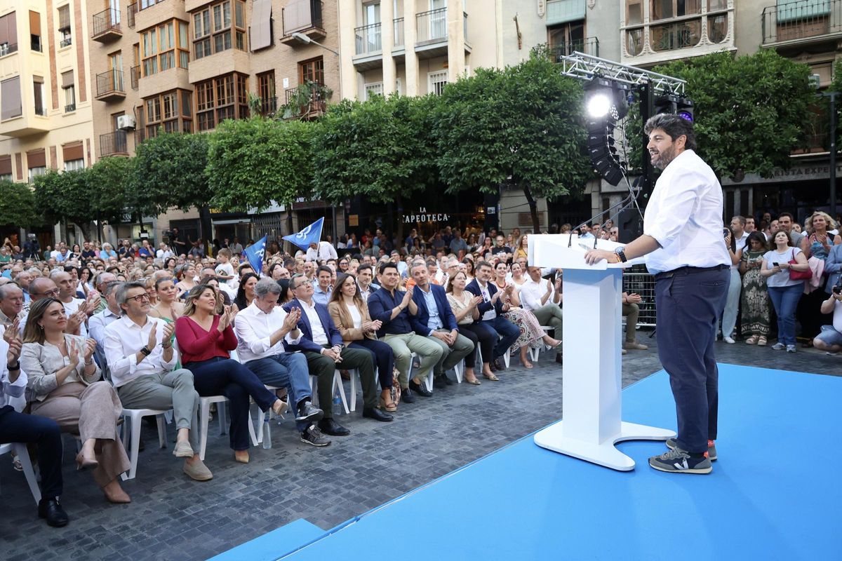 Fernando López Miras fue el último en tomar la palabra.