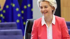 La presidenta de la Comisión Europea, Ursula von der Leyen.