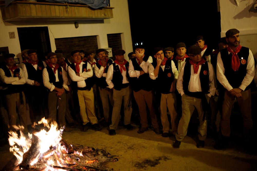 Villagers wait to take part in the Divina ...