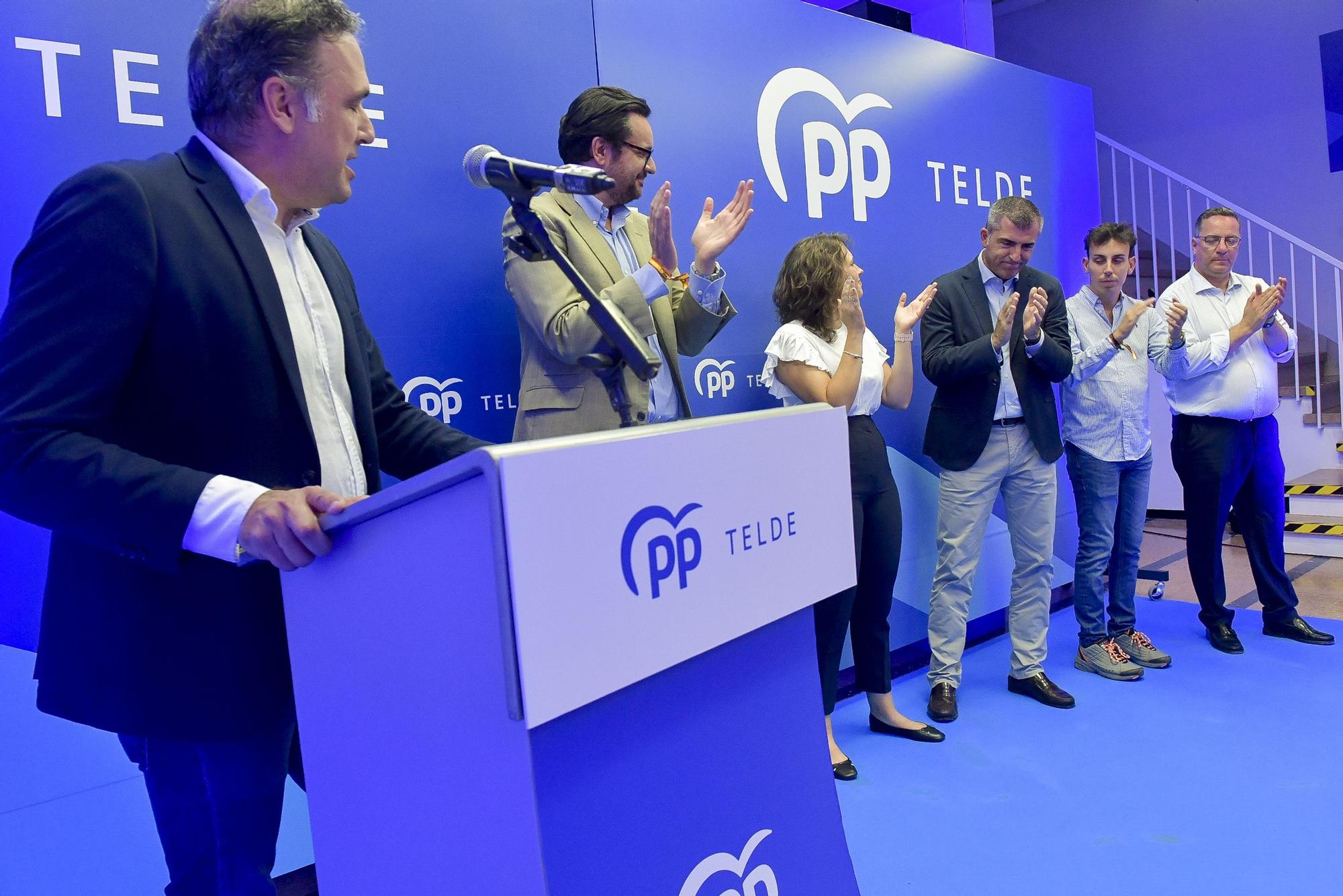 Inauguración de la nueva sede del PP en Telde, en Gran Canaria