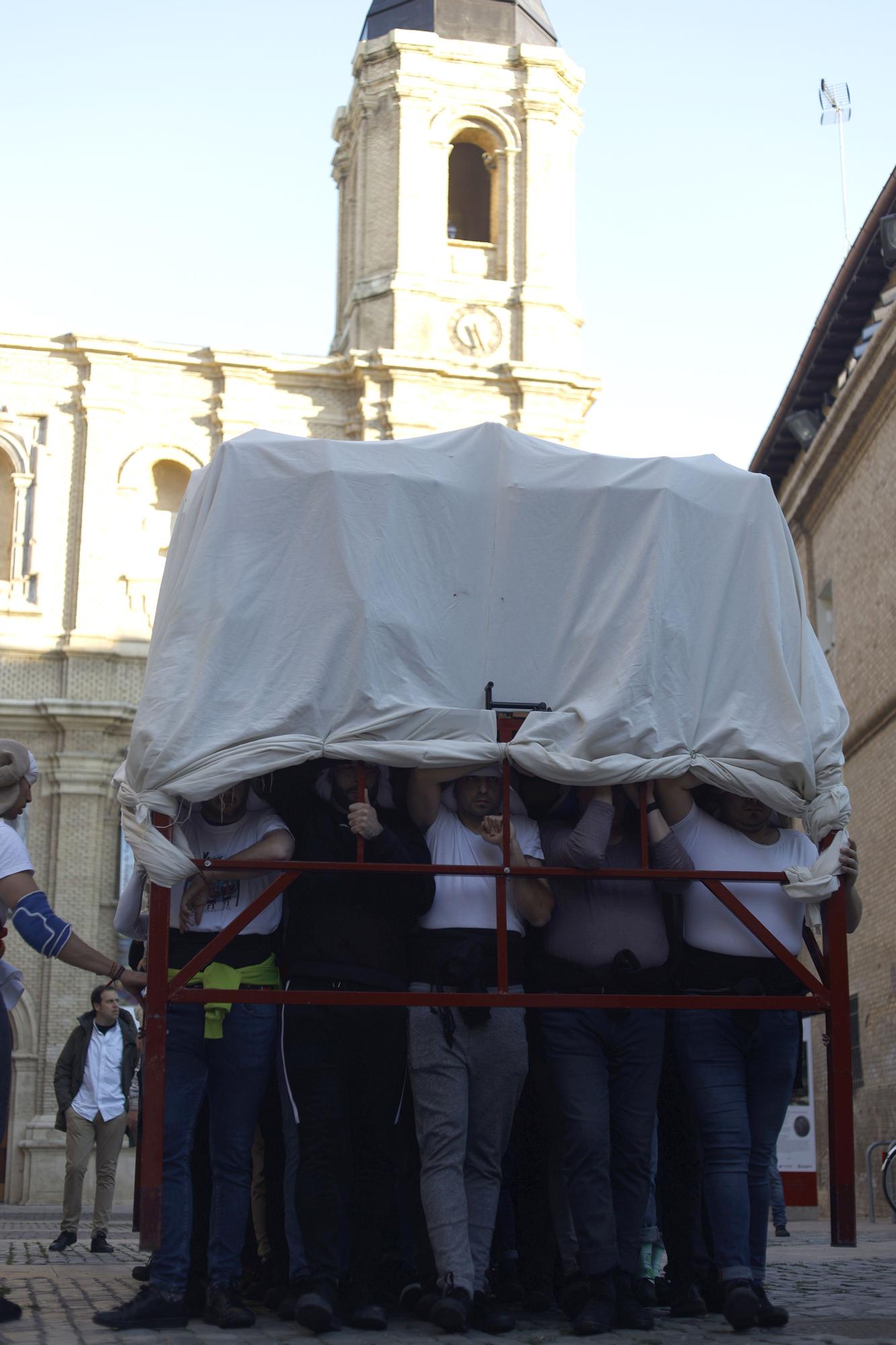 La cofradía de la Humildad comienza a preparar la Semana Santa