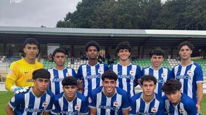 1-6 | El Juvenil A del Deportivo golea para abrir la División de Honor