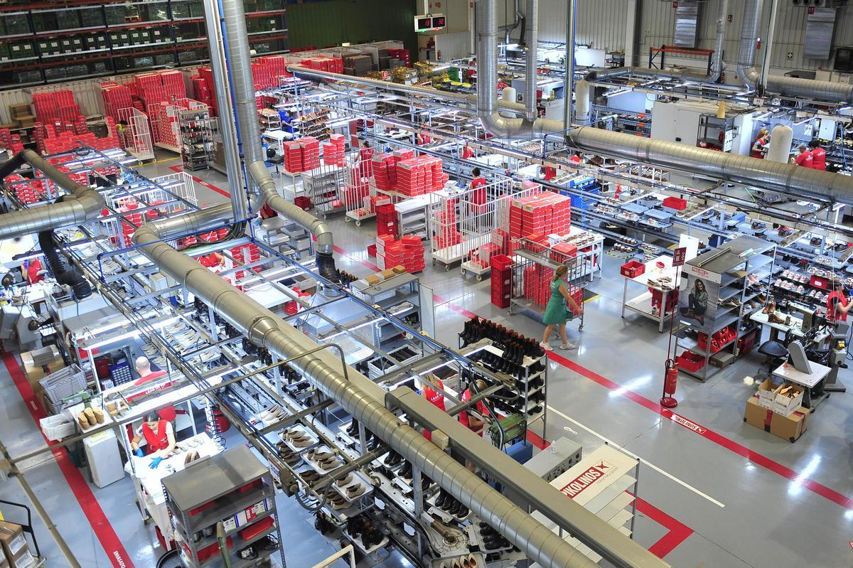 Las instalaciones de Pikokaizen, el centro de producción de Pikolinos en Elche.